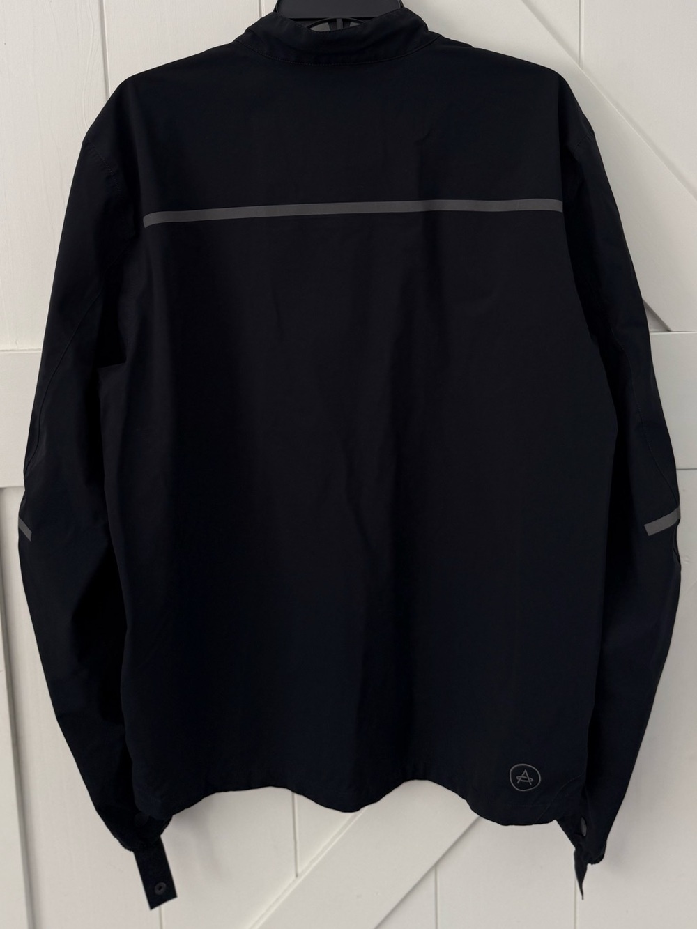 Aether Rain Jacket Men Size large Zip Up Tech Utility - Picture 2 of 13